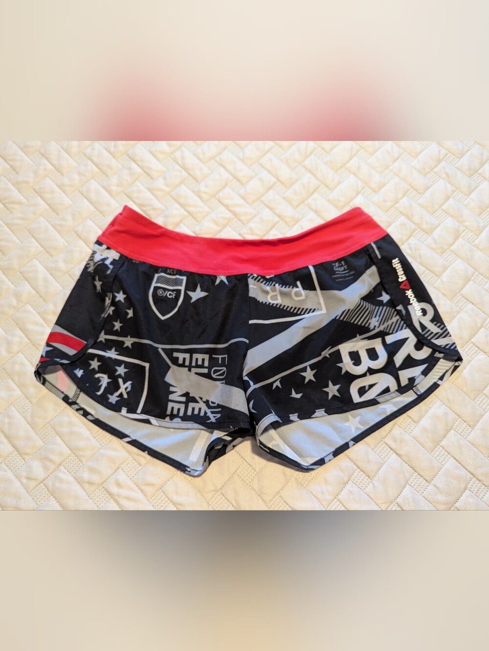 Womens Reebok One Series Sublimated Shorts Sz.S